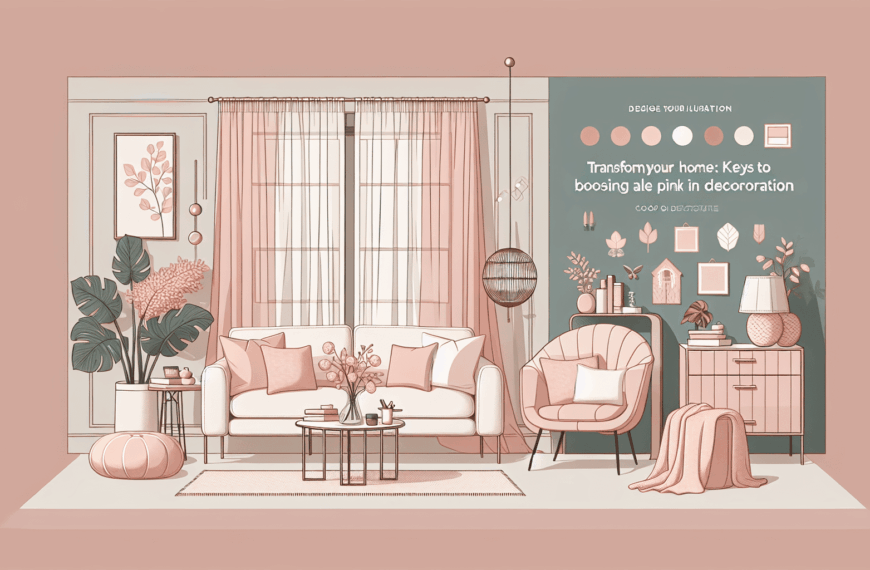 Transforma Tu Hogar: Claves para Potenciar el Rosa Palo en la Decoración