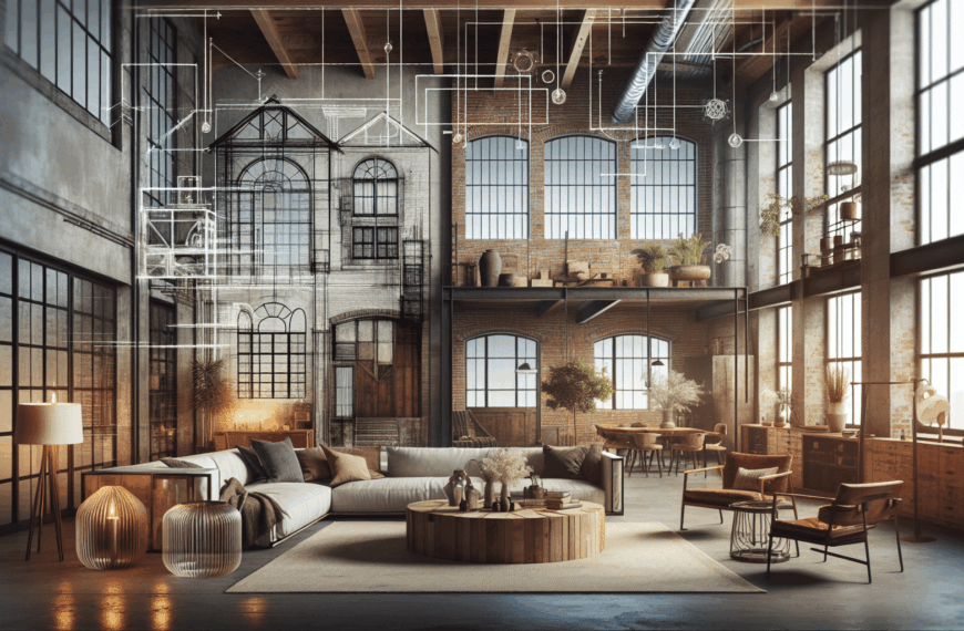 Convierte tu Espacio en un Moderno Refugio Urbano: Estilo Loft Industrial