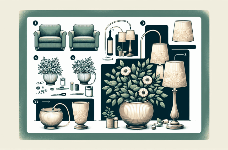De Macetas a Lámparas: Renueva Tu Salón con Estilo Creativo