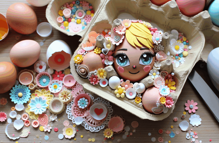 Crea Arte Sostenible: Proyectos DIY para Dar Nueva Vida a las Cajas de Huevos