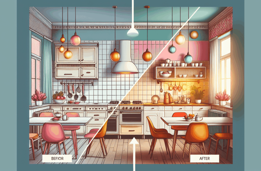 Transformación Radical: De Cocina Retro a Santuario Luminoso y Moderno