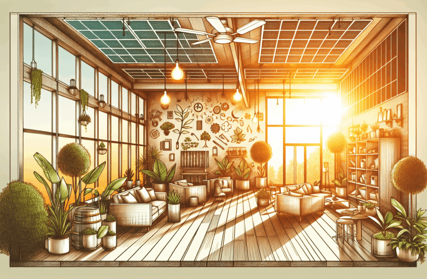 Transformando Espacios Abiertos: Estrategias Innovadoras para una Decoración Sostenible