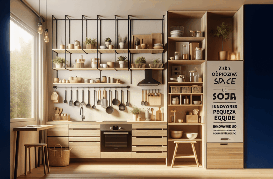 Zara Home Optimiza el Espacio: Innovaciones para Cocinas Pequeñas