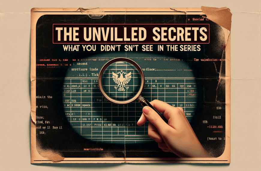 Los Secretos Revelados: Lo Que No Viste en la Serie