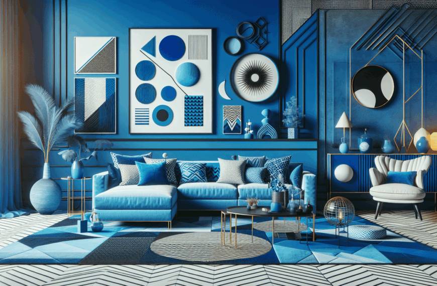 Renueva Tu Espacio: Elegancia y Modernidad con Azul Eléctrico