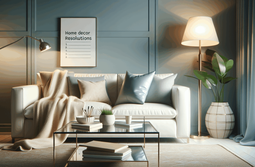 Transforma Tus Ambientes: Resoluciones de Decoración para el Nuevo Año
