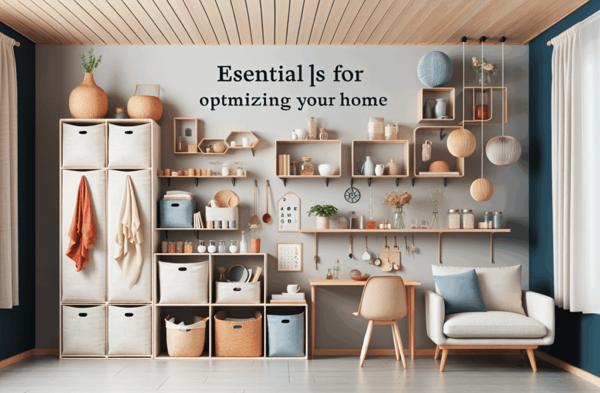 Consejos Esenciales para Optimizar el Espacio en Tu Hogar