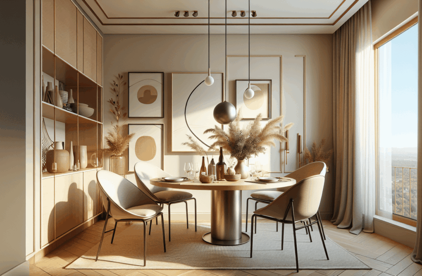 Estilo y Funcionalidad: Consejos para Optimizar la Decoración de Comedores Pequeños