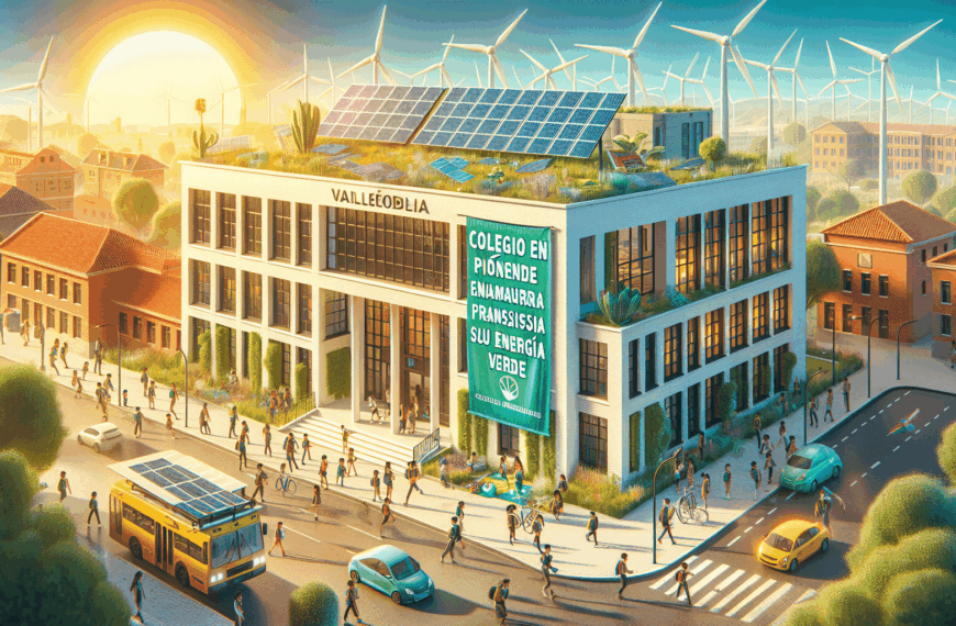 Colegio de Vallecas lidera innovadora iniciativa para impulsar su transición a la energía verde