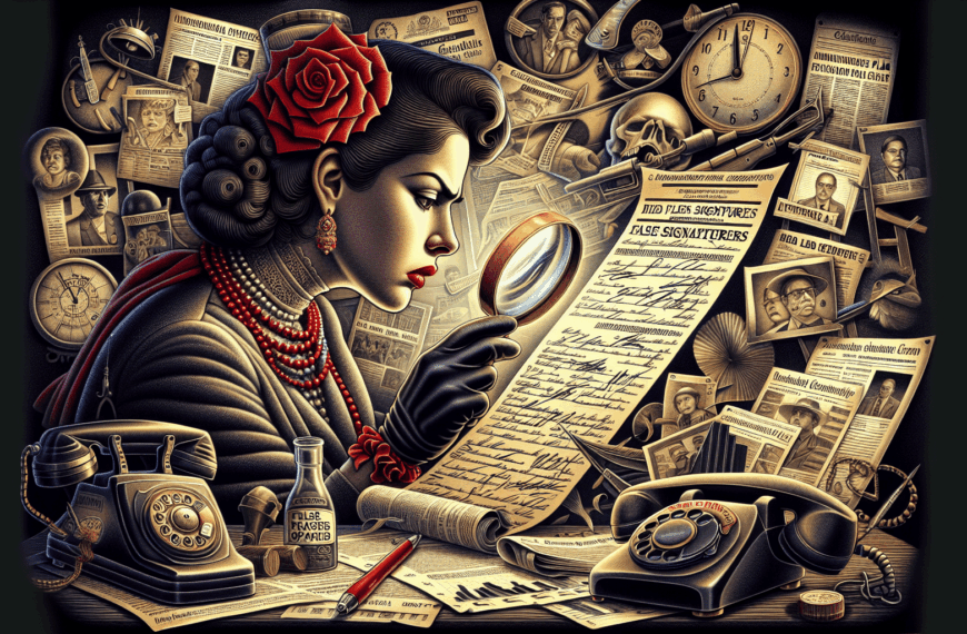 Firmas Falsas, Crisis Ocultas: El Plan de Asesinato que Desveló Secretos Inimaginables