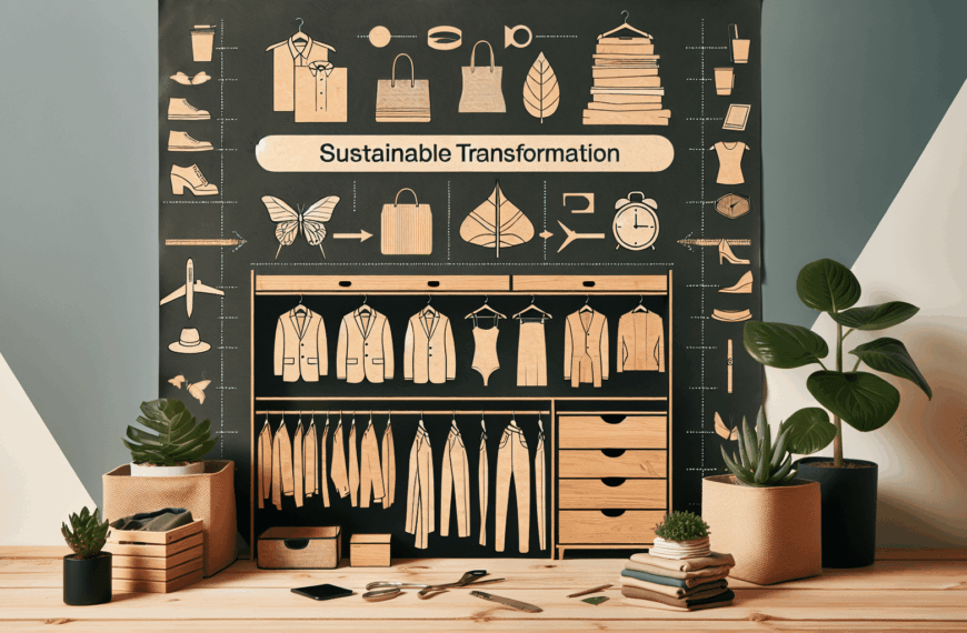 Transformación Sostenible: Optimiza Tu Armario con Eficiencia