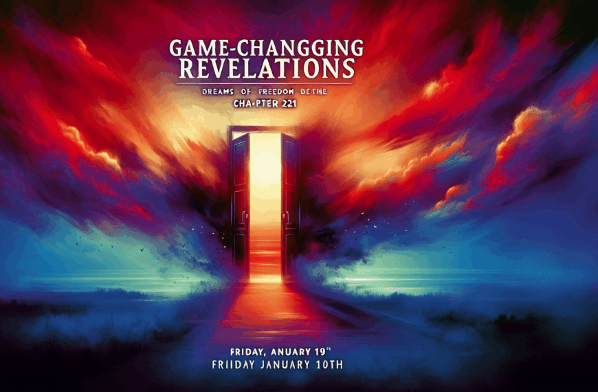 Revelaciones que Cambiarán el Juego: Sueños de Libertad Capítulo 221 Este Viernes 10 de Enero