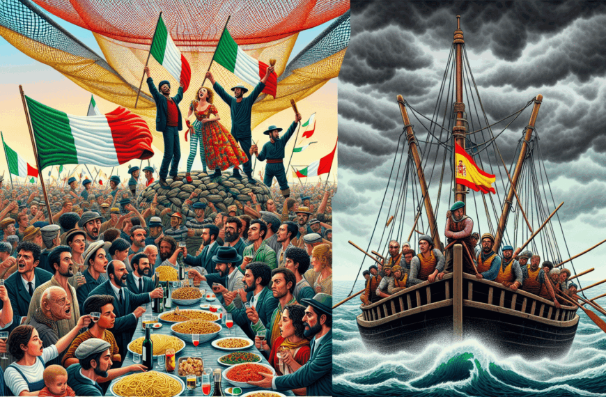 Celebración en las Redes Sociales Italianas mientras los Pescadores Españoles Enfrentan Nuevos Desafíos