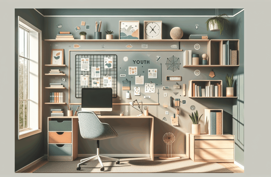 Cómo Diseñar un Espacio de Estudio Juvenil Atractivo y Eficiente