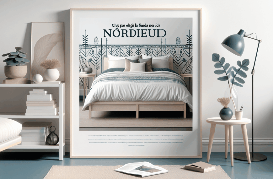 Clave para Elegir la Funda Nórdica Perfecta para Tu Dormitorio