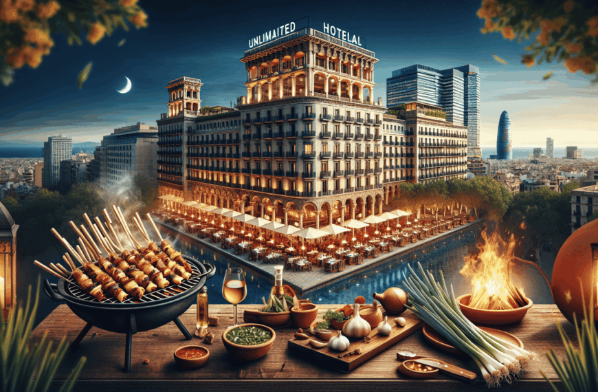 Un Festín Sin Fin: La Exclusiva Calçotada Ilimitada en un Hotel de 5 Estrellas en Barcelona