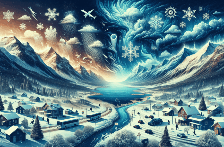 AEMET Advierte sobre Nevadas Significativas y Lluvias Intensas en Varias Regiones