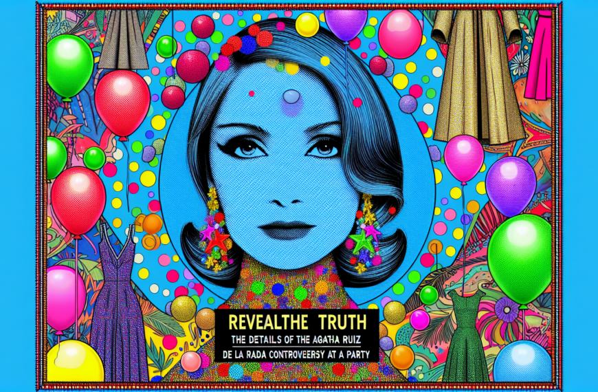 Revelando la Verdad: Los Detalles de la Polémica de Agatha Ruiz de la Prada en ‘Fiesta’