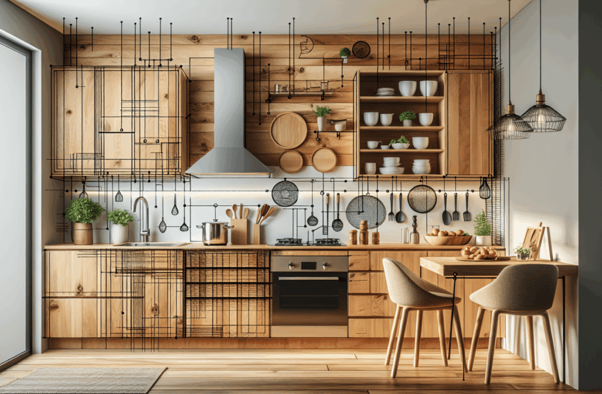 Madera en Cocina Moderna: Combinación Perfecta de Estilo y Funcionalidad Atemporal