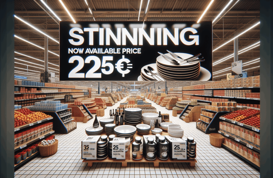 Carrefour Rebaja Precios: Consigue Cuatro Vajillas por Solo 25 Euros