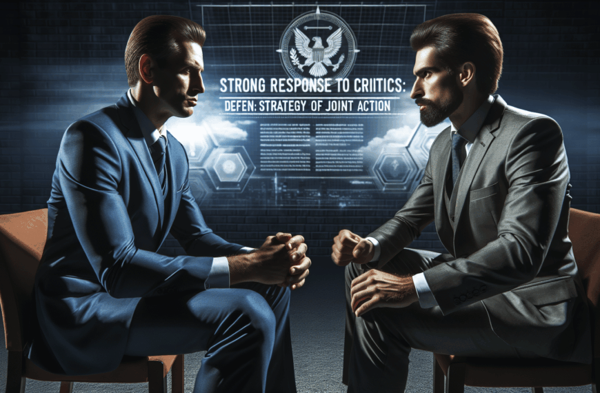 Enérgica Respuesta a Críticos: Defensa y Estrategia de una Actuación Conjunta con Pedro Sánchez