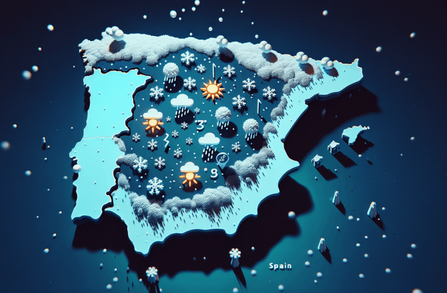 Alerta AEMET: La Borrasca ‘Ivo’ Causa Nevadas en Varias Regiones de España