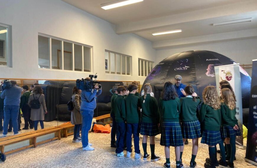 ADEL Impulsa la Educación Astronómica en los Institutos de la Sierra Norte