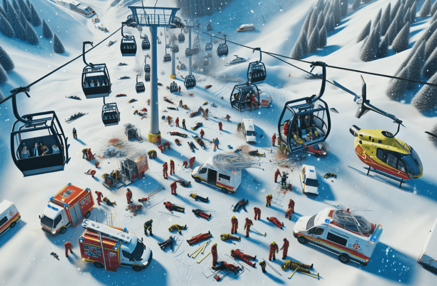 Accidente en el Telesilla de Astún Deja Treinta Heridos, Dos de Ellos Graves