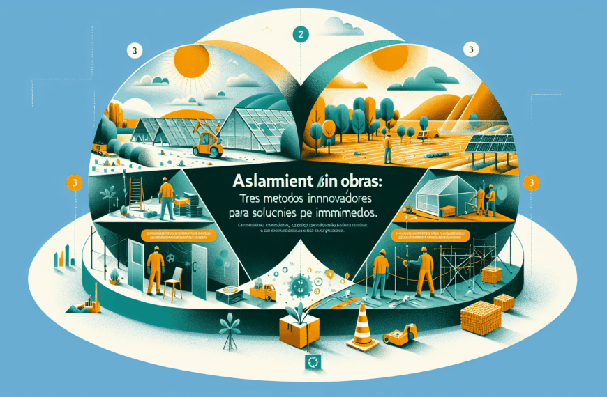 Aislamiento Sin Obras: Tres Métodos Innovadores para Soluciones Inmediatas