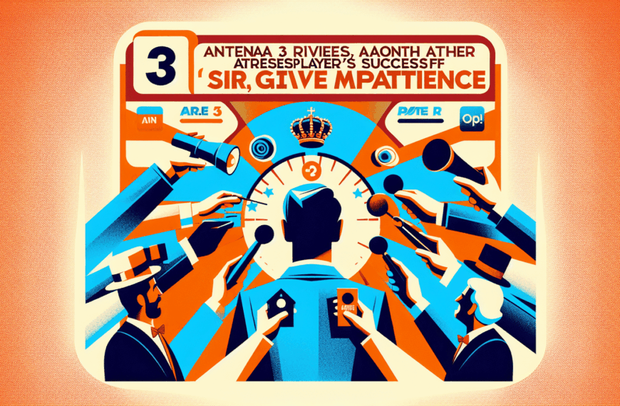 Antena 3 Revive Otro Éxito de Atresplayer Tras el Impacto de “Señor, Dame Paciencia”