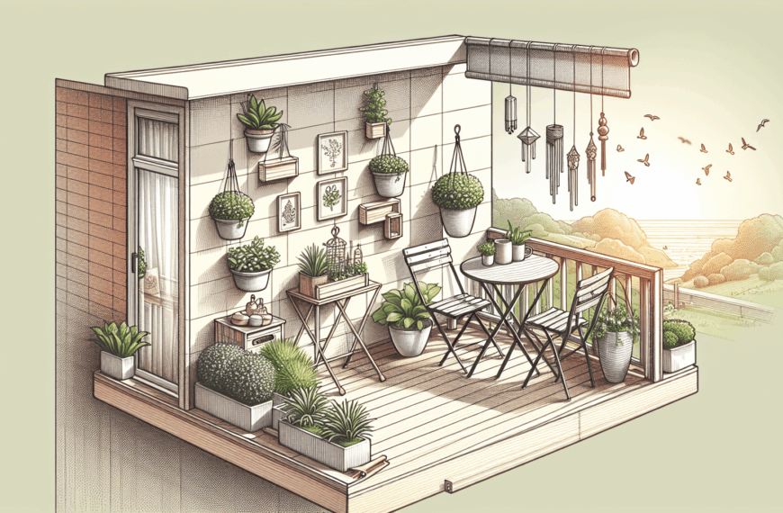 Transforma tu Pequeño Balcón: Inspiración en Muebles Plegables y Soluciones Prácticas