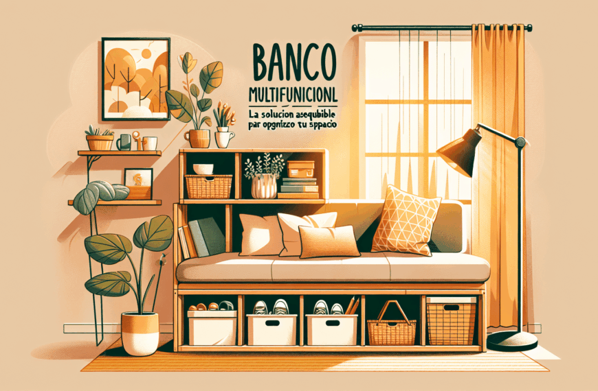Banco Multifuncional de Aldi: La Solución Asequible para Optimizar Tu Espacio