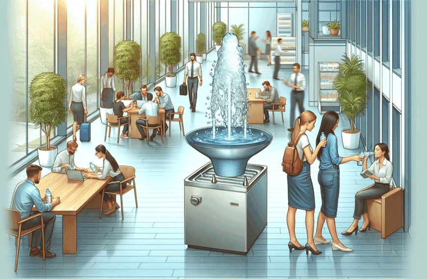 Ventajas de Incorporar una Fuente de Agua en tu Espacio de Trabajo