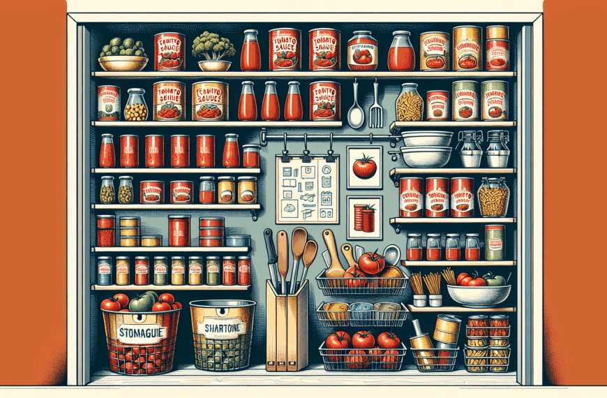 Botes de Tomate Frito: Ingeniosas Soluciones de Almacenamiento para mi Despensa