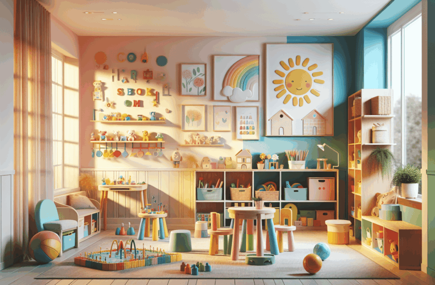 Claves Para Crear un Espacio Infantil Alegre y Estimulante