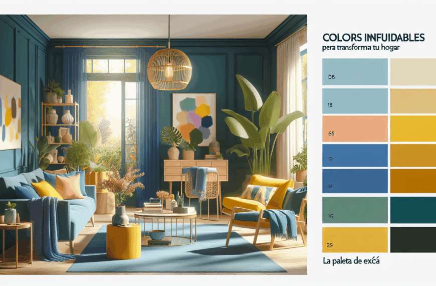 Colores Infalibles para Transformar tu Hogar: La Paleta de Éxito