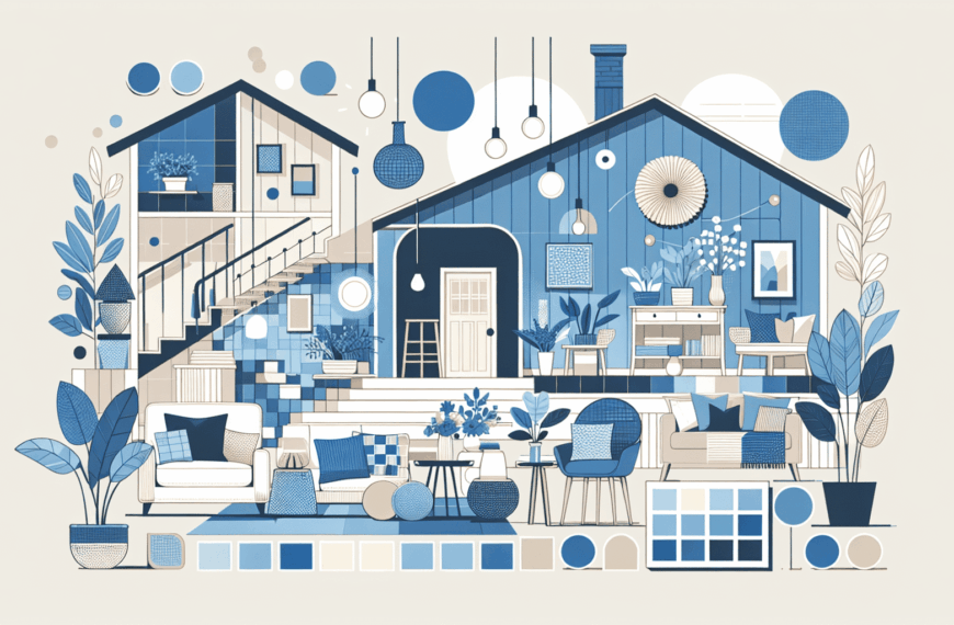 Armonía en Azul: Descubre los Colores Ideales para Transformar tu Hogar