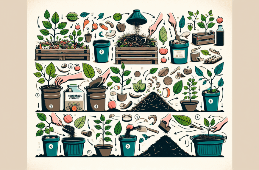 Guía Práctica para Crear Abono Casero: Revitaliza y Fortalece tus Plantas de Manera Ecológica