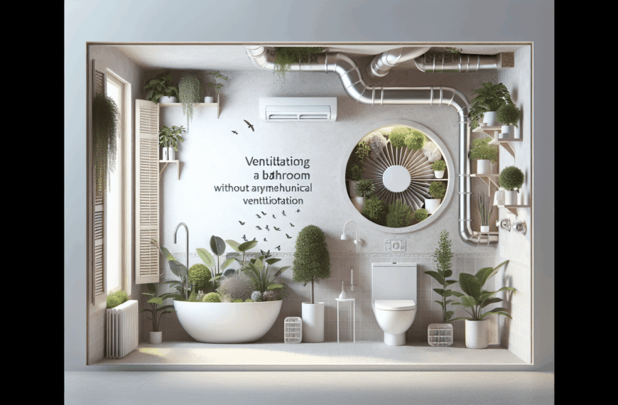 Soluciones Efectivas para Ventilar un Baño Sin Ventanas ni Sistemas Mecánicos