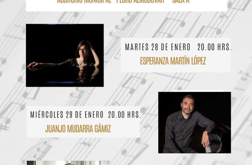 Concierto de Mariana Gurkova contará con la presencia de estudiantes de música de Alcázar, Criptana, Ciudad Real y Puertollano