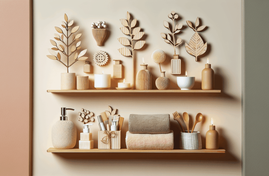 Ideas Creativas para Decorar tu Estantería de Baño