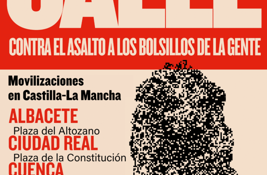 Convocan Movilizaciones Nacionales el 2 de Febrero en CLM y Todo el País