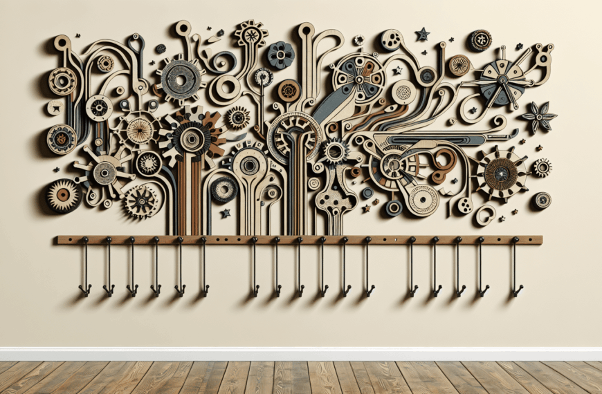 Transforma Tu Hogar con Percheros de Pared Únicos y Ecológicos