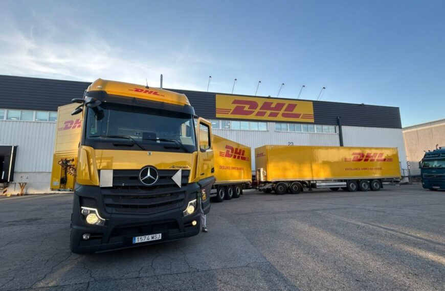 DHL Freight España Introduce Vehículos DÚO para Optimizar el Transporte de Grupaje entre Madrid y Barcelona