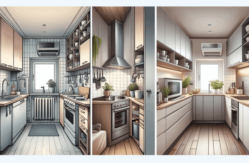 De Espacio Reducido a Estilo Contemporáneo: La Transformación de una Cocina Estrecha