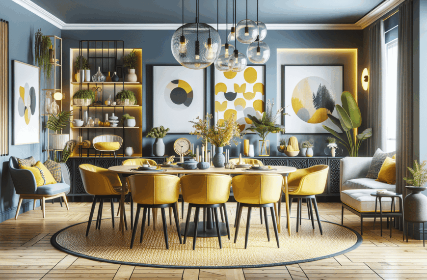 Ilumina tu Comedor: Consejos Creativos para Incorporar Sillas Amarillas