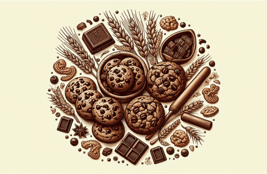 Galletas Irresistibles de Chocolate y Centeno Integral