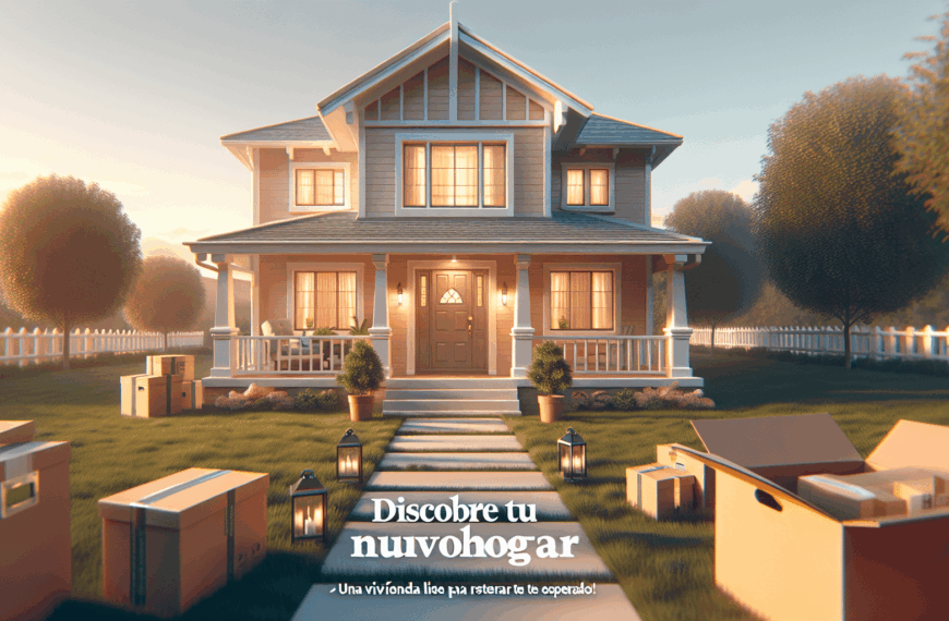 Descubre Tu Nuevo Hogar: ¡Una Vivienda Lista para Estrenar Te Está Esperando!