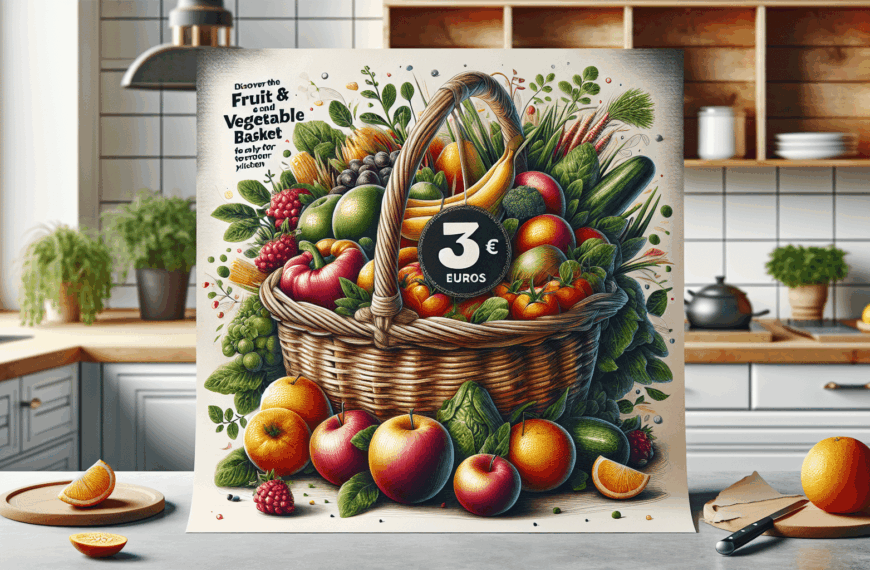 Descubre la Cesta de Frutas y Verduras de Natura por Solo 3 Euros para Transformar tu Cocina