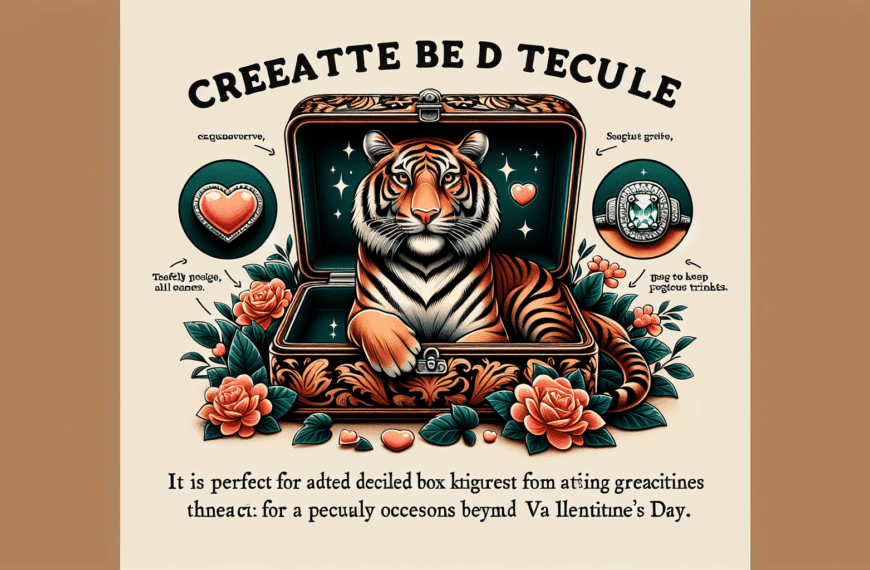 Explora la Elegancia de la Nueva Caja Joyero de Tiger: Un Tesoro para Todo el Año